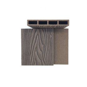 RM20-140 WPC 3D famintás kerítésléc - SÖTÉTBARNA