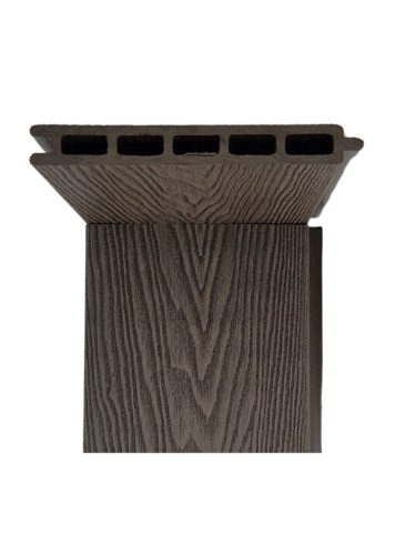 RM20-160 WPC zárt kerítésléc - SÖTÉTBARNA