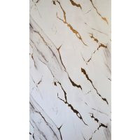 PVC falpanel - White Marble
